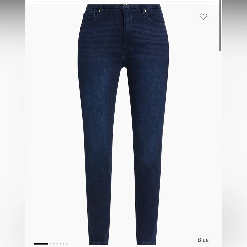 NWT Good American Good Legs Jeans dark Blue size‎ 26 2 28” inseam